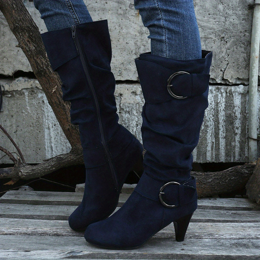 Levoire | Bottes Élégantes À Double Aiguille Pour Femmes Merensininen