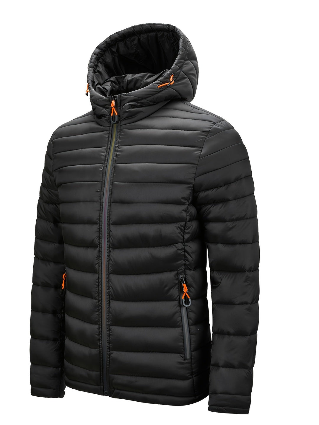 Levoire | Veste En Nylon Léger Matelassée Pour Hommes Avec Capuche