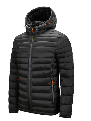 Levoire | Veste En Nylon Léger Matelassée Pour Hommes Avec Capuche