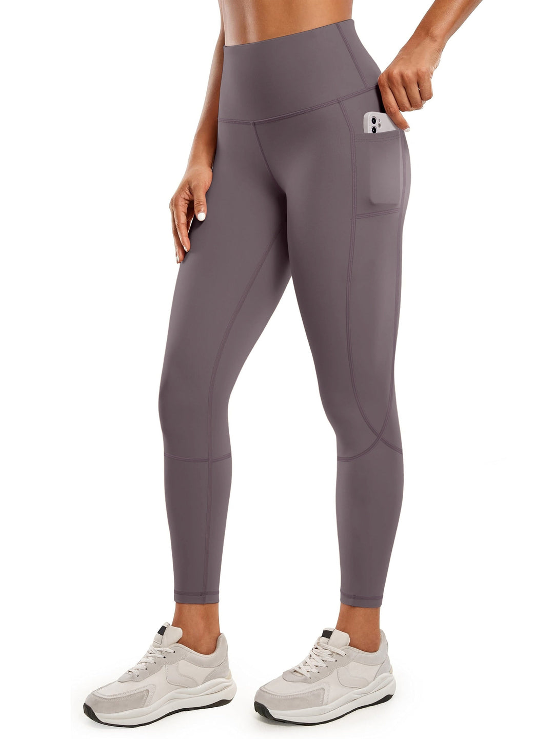 Levoire | Leggings De Yoga Extensibles Taille Haute Avec Poche Rosa Brun