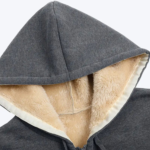 Levoire | Sweat à capuche en fausse fourrure