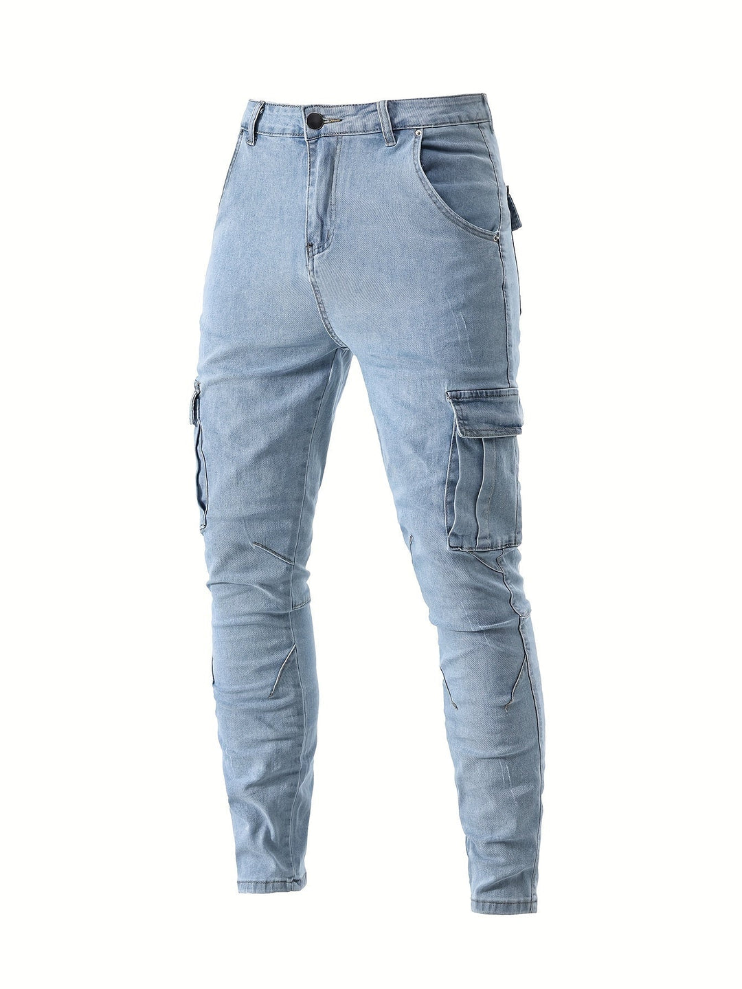 Levoire | Renno Skinny Jeans Avec Poches À Rabat Style Urbain