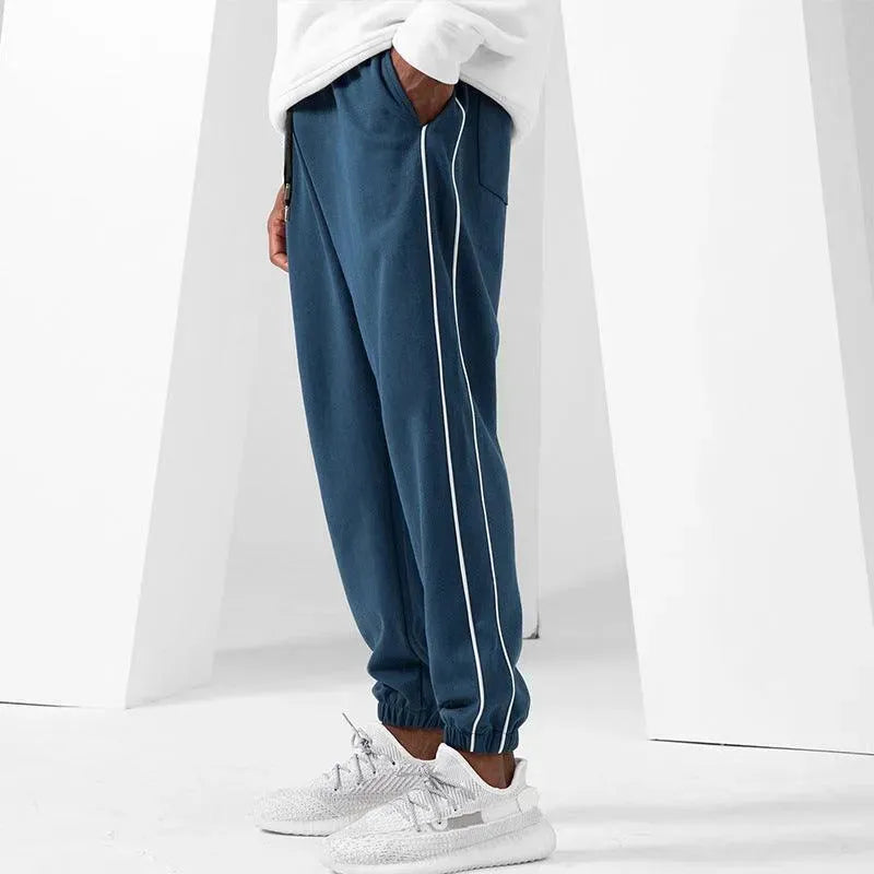 Levoire | Pantalons de course de fitness pour hommes tapered vert émeraude