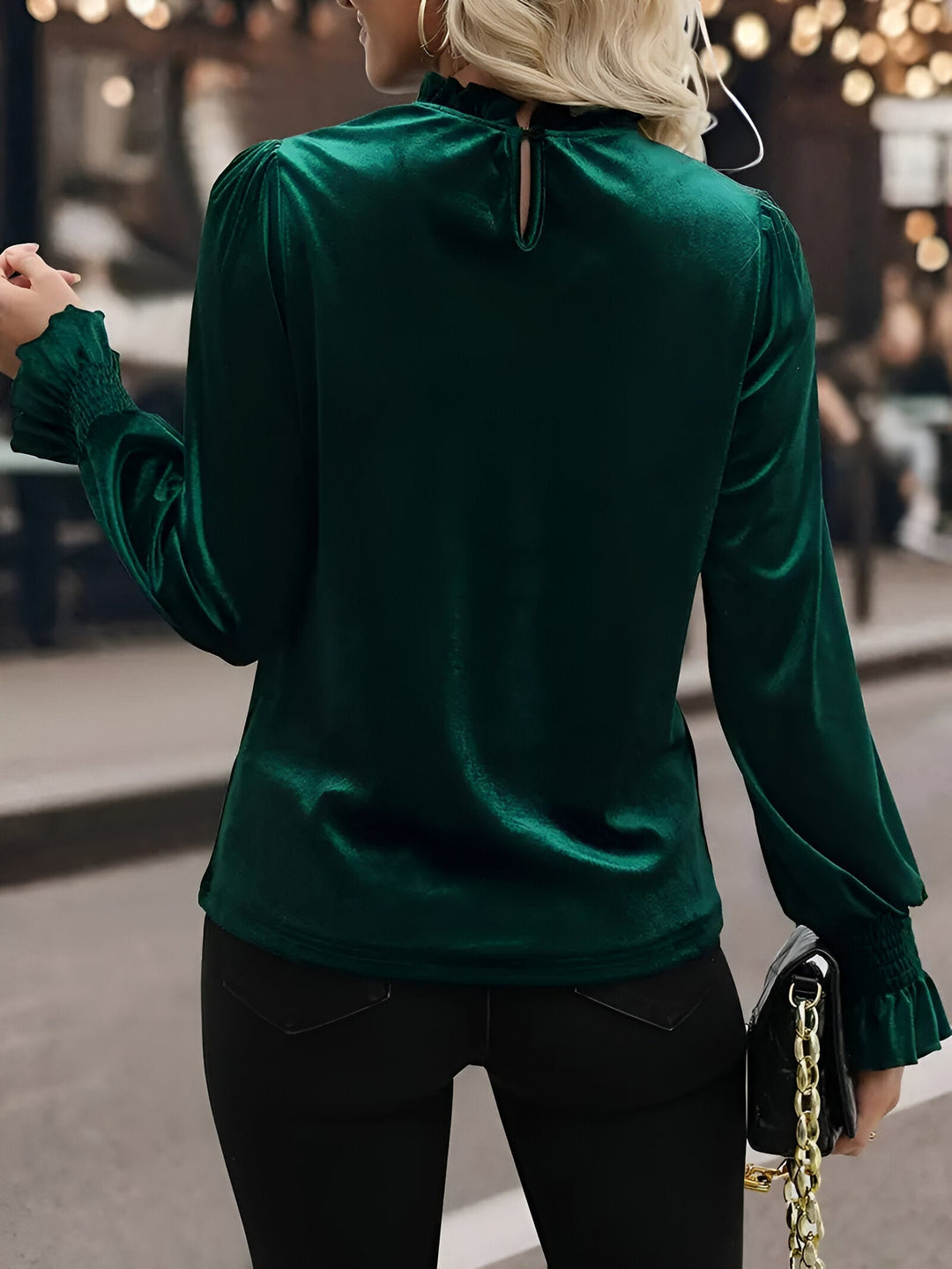 Levoire | Blouse En Velours Chic