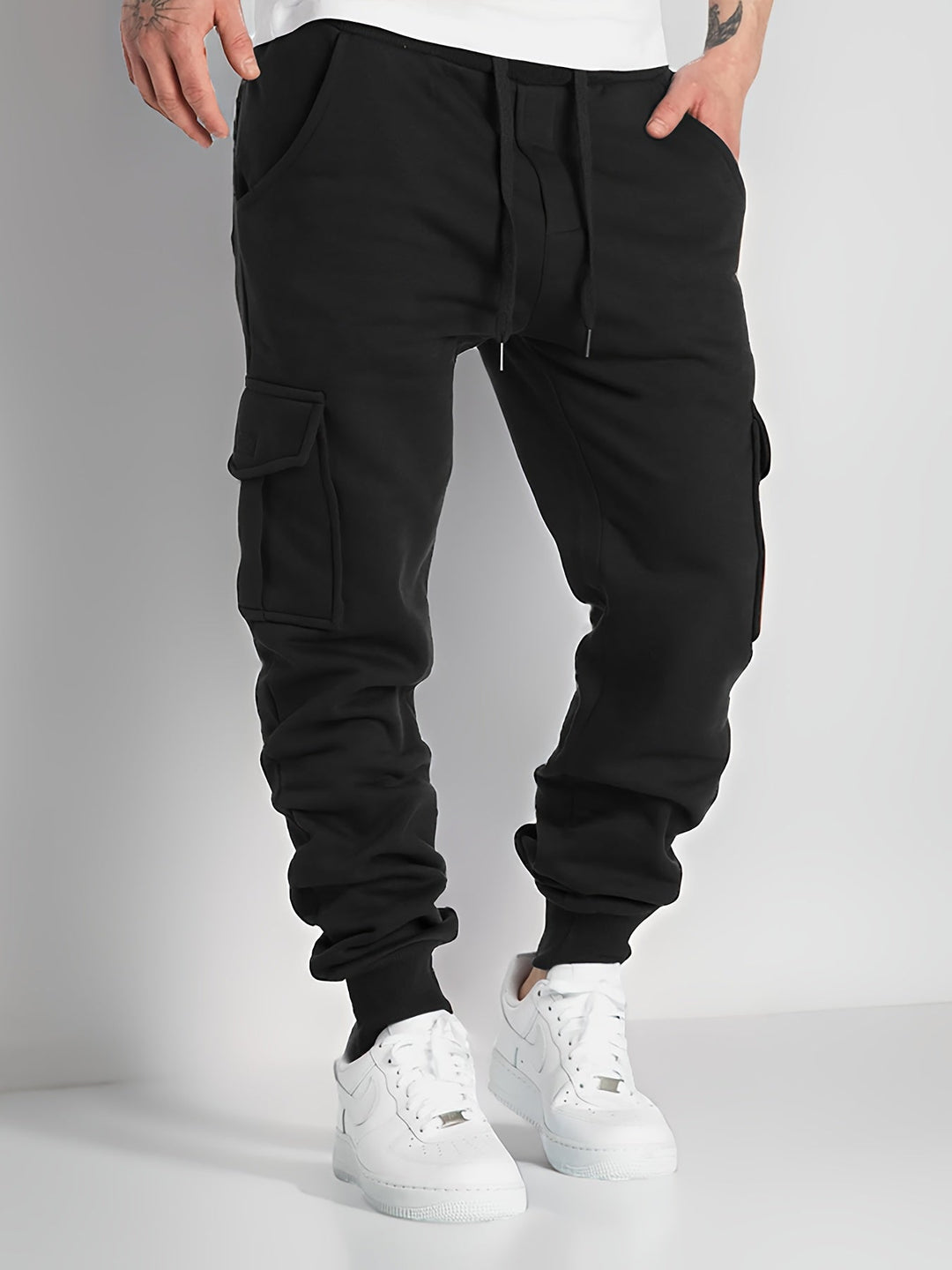 Levoire | Combinaison De Pantalons De Sport Pour Hommes Avec Cordon Et Poches Latérales