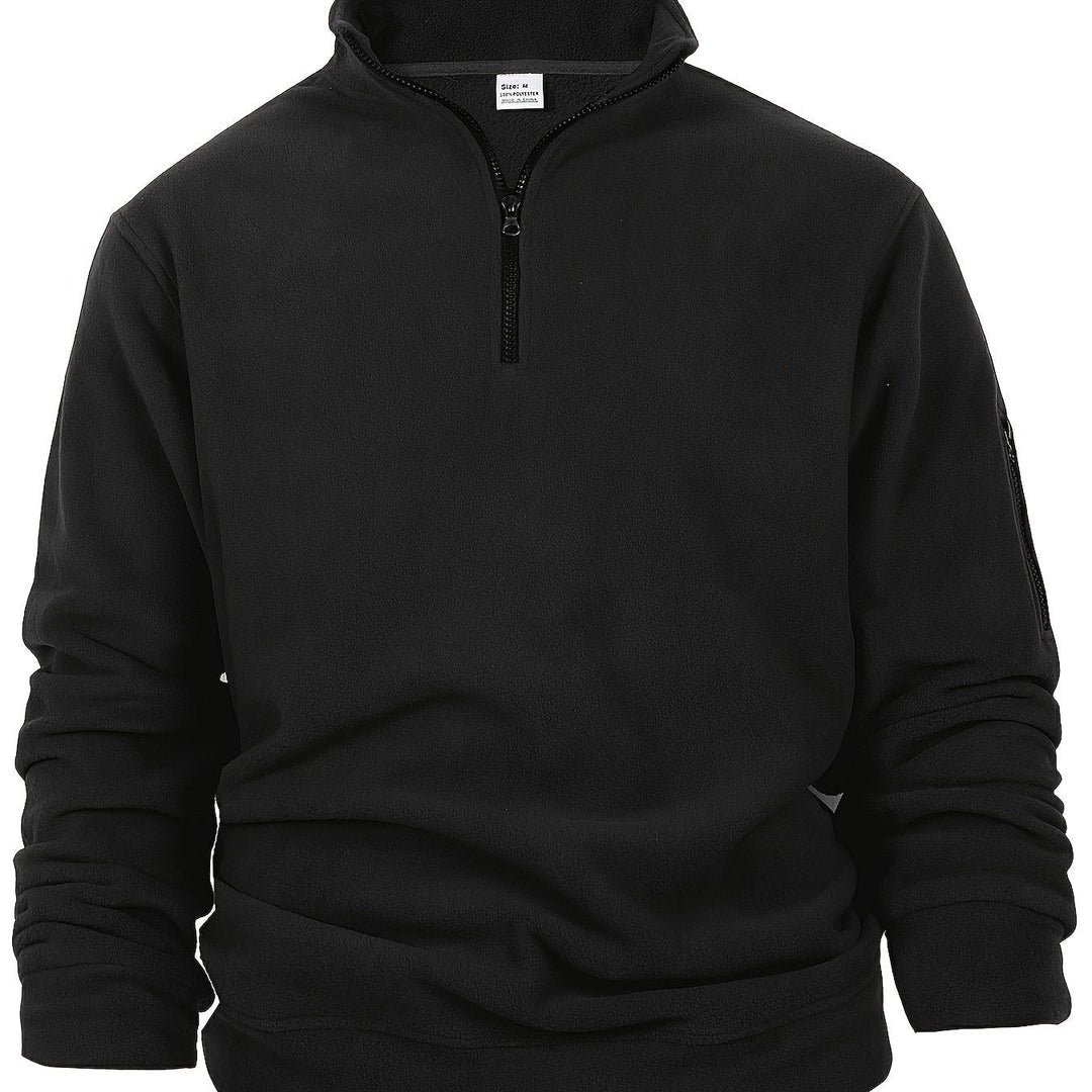 Levoire | Pull À Col Montant En Polaire Réversible