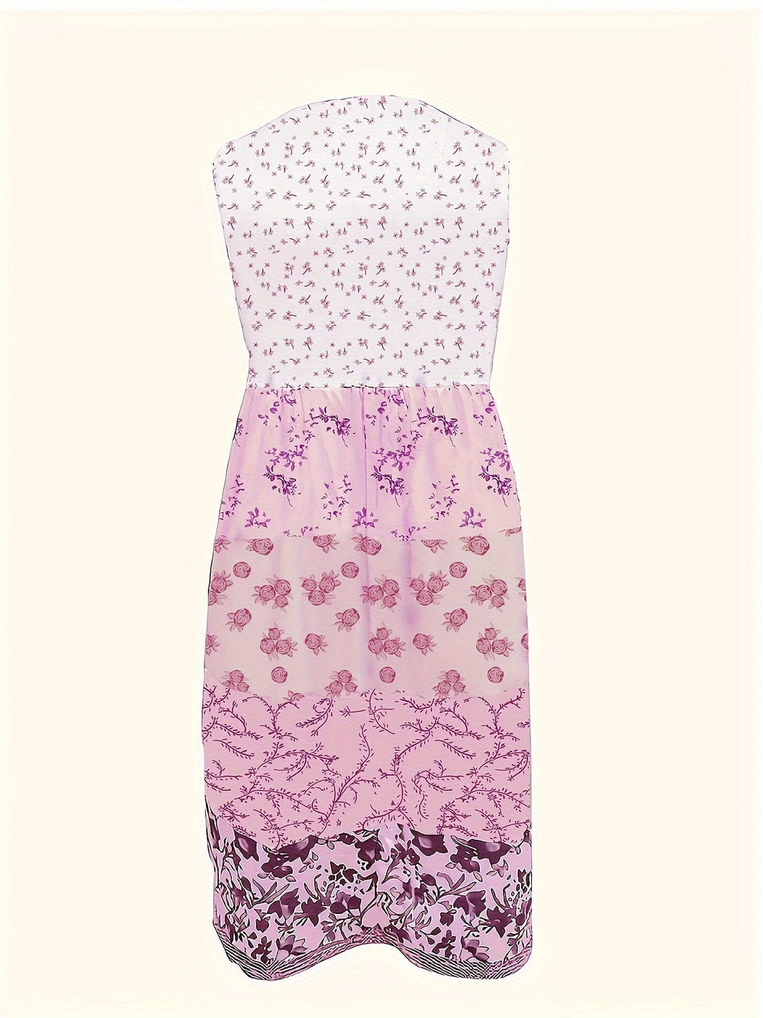 Levoire | Robe Tank À Imprimé Floral Printemps Et Été