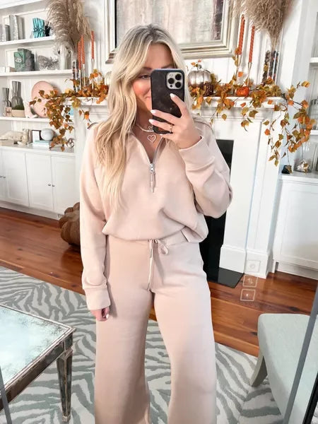 Levoire | Chic Manches Longues Doux Ensemble De Loungewear