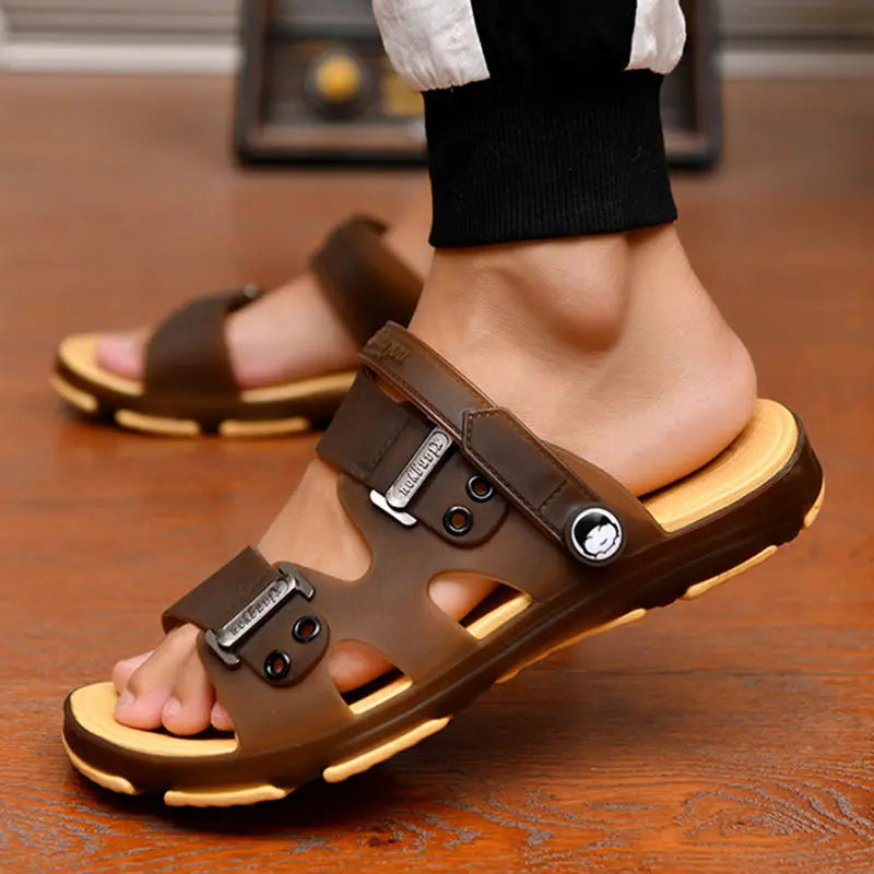 Levoire | Bottes d'été confortables Braun
