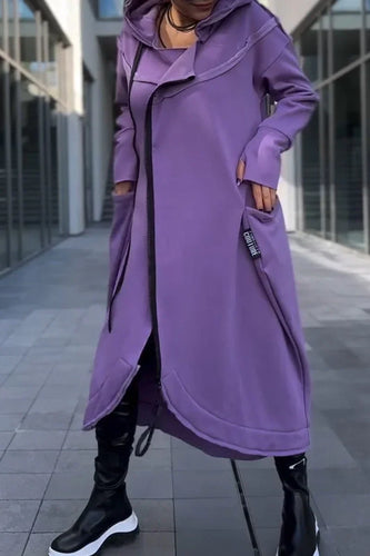Levoire | Manteau Long Avec Capuche