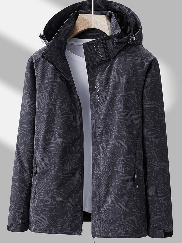 Levoire | Veste Pour Hommes Imperméable Et Coupe-Vent Noir