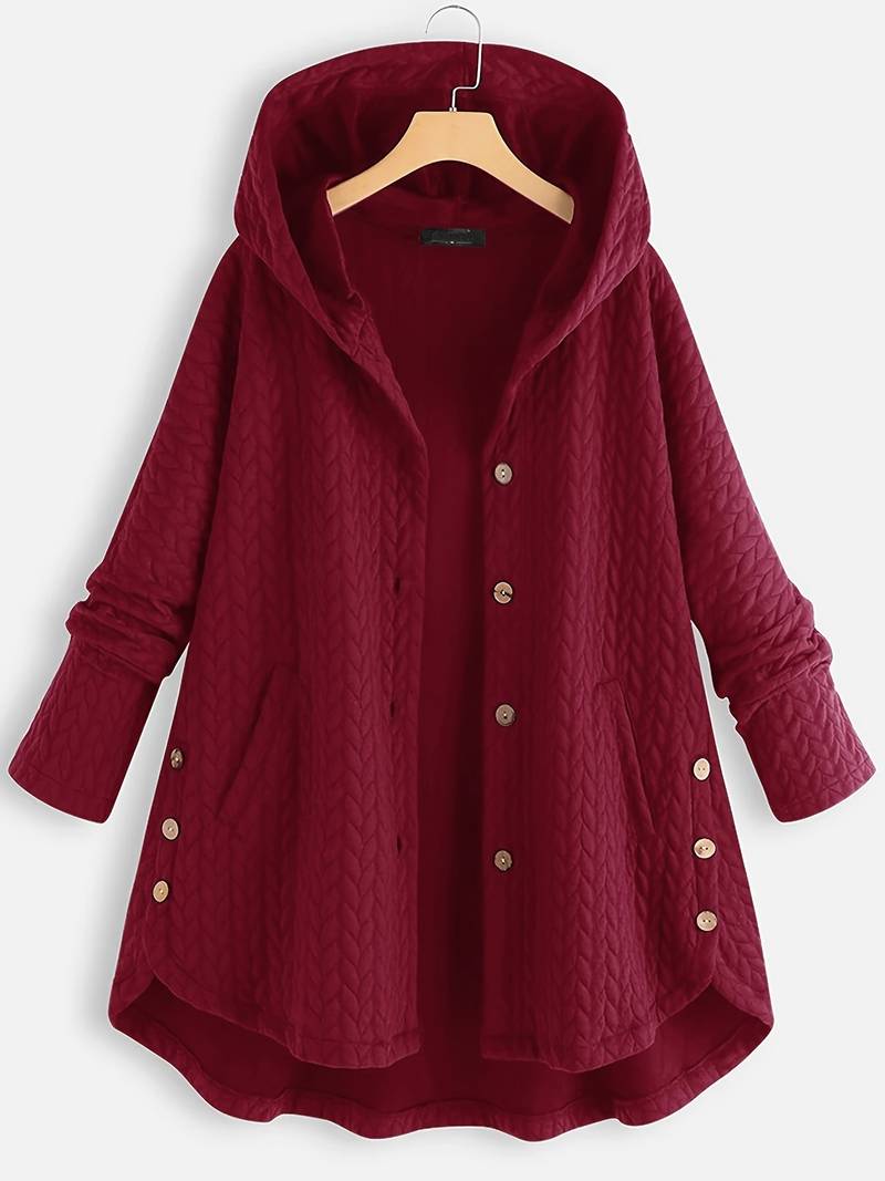 Levoire | Élégant cardigan chaud Bourgogne