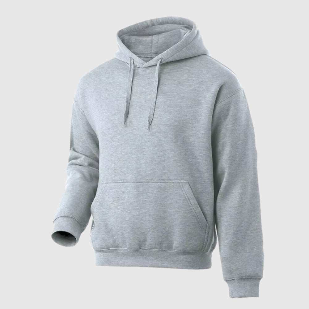 Levoire | Classique Hoodie Homme Gris clair