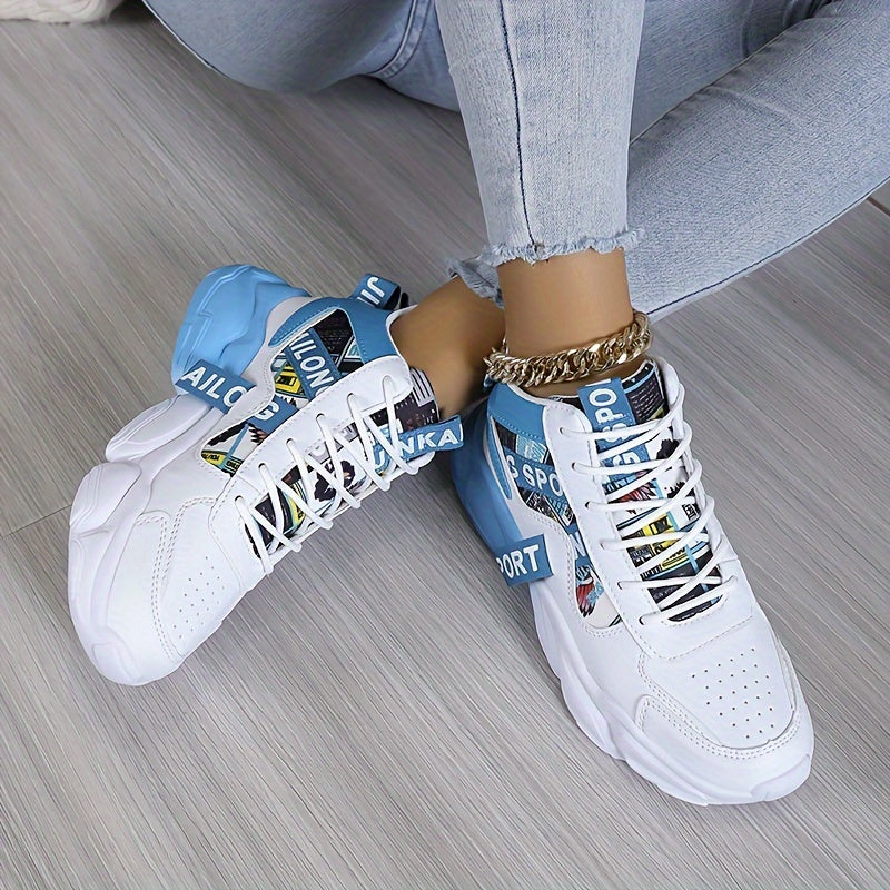 Levoire | Baskets décontractées confortables Bleu