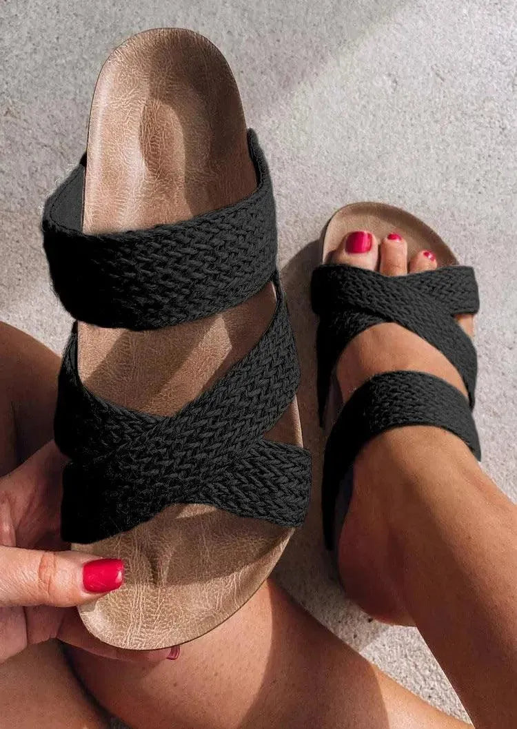 Levoire | Sandales simples pour femmes Noir