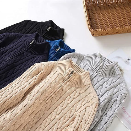 Levoire | Pull mi-zipper