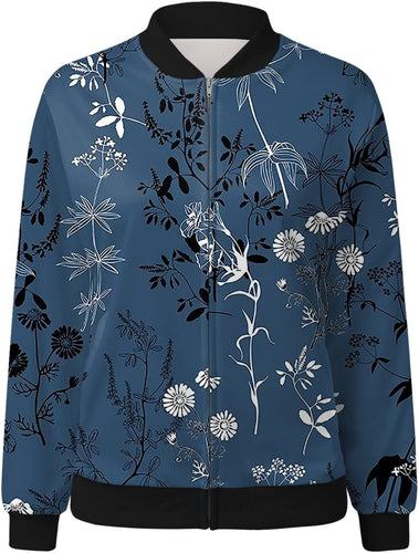 Levoire | Veste Bomber À Motif Floral Pour Femmes