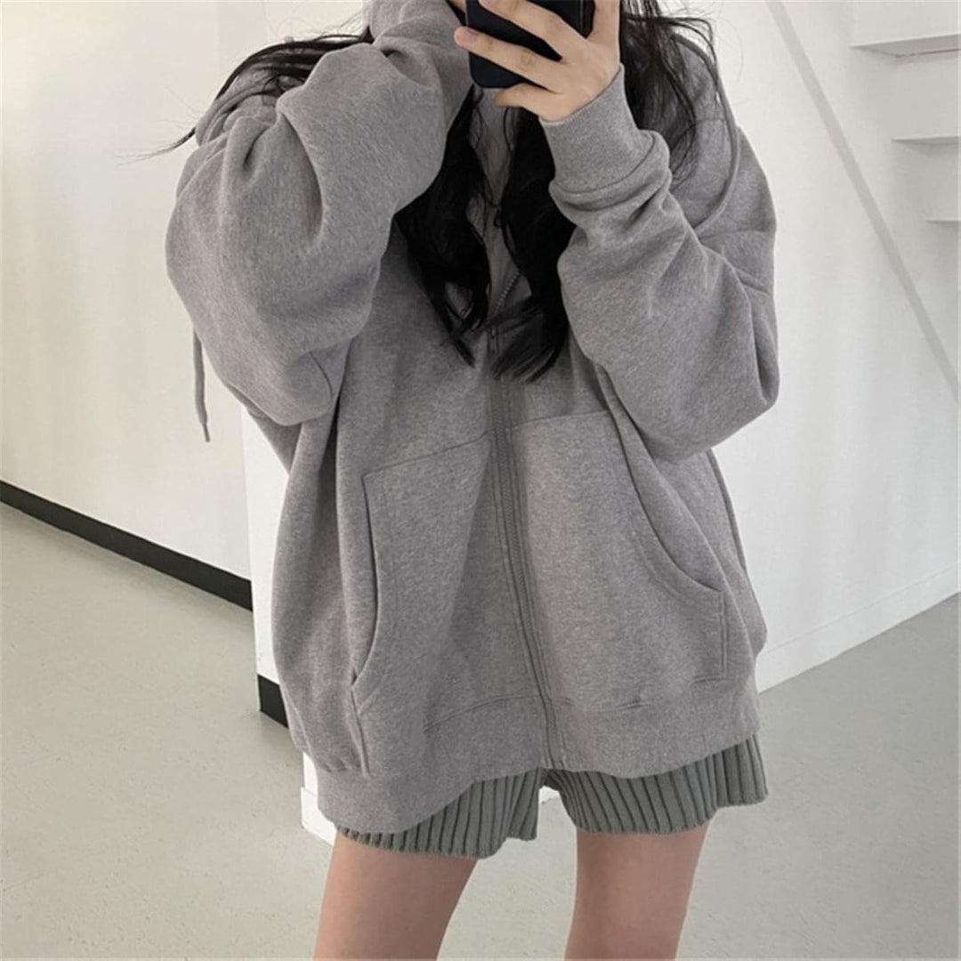 Levoire | Pull À Capuche Surdimensionné Confortable Avec Une Coupe Stylée Gris clair