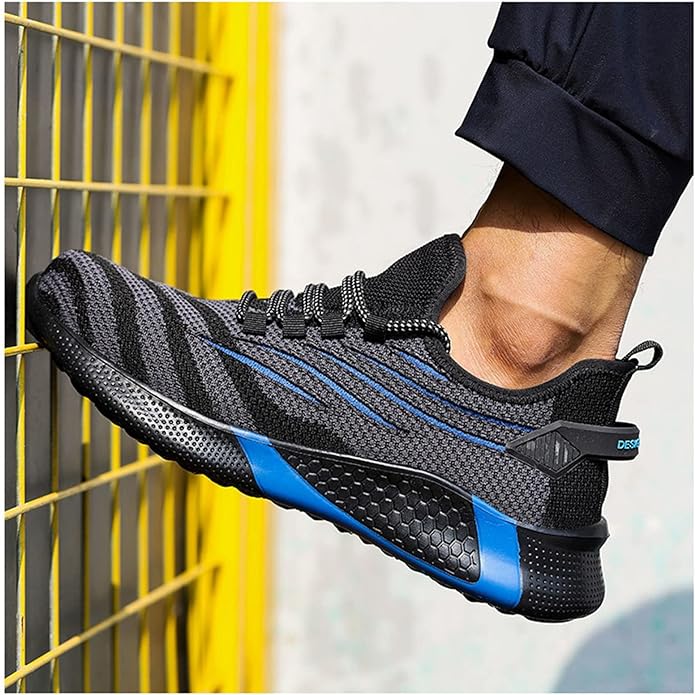 Levoire | Chaussures De Sécurité Pour Hommes Avec Un Large Support Pour Les Orteils