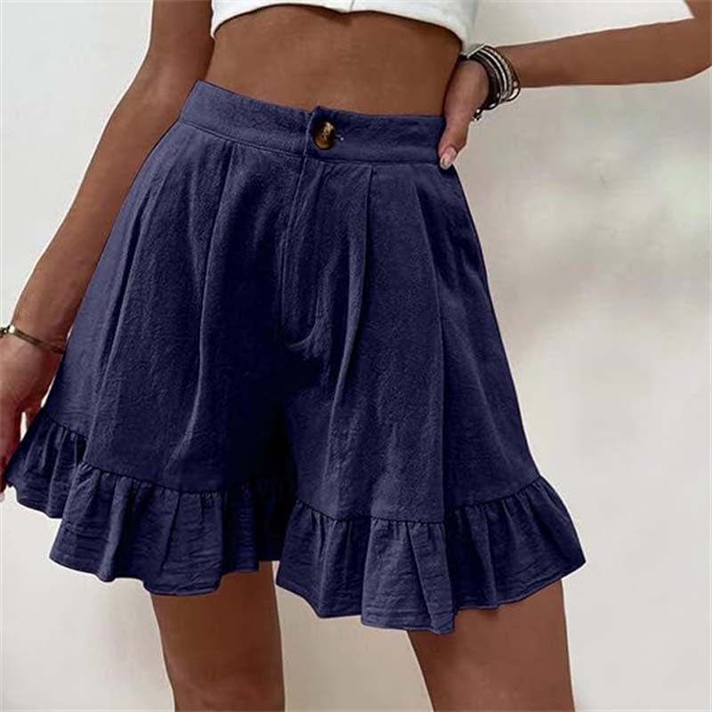 Levoire | Shorts Avec Ourlet Froncé