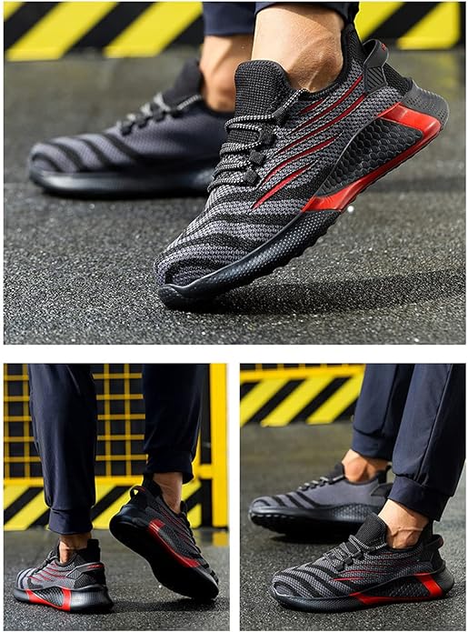 Levoire | Chaussures De Sécurité Pour Hommes Avec Un Large Support Pour Les Orteils