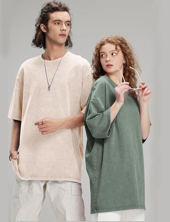Levoire | T-Shirt Vintage 100% Coton Col Rond