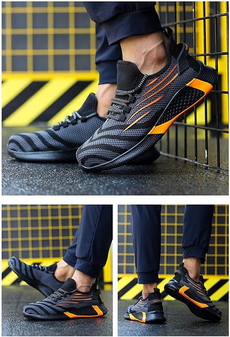 Levoire | Chaussures De Sécurité Pour Hommes Avec Un Large Support Pour Les Orteils