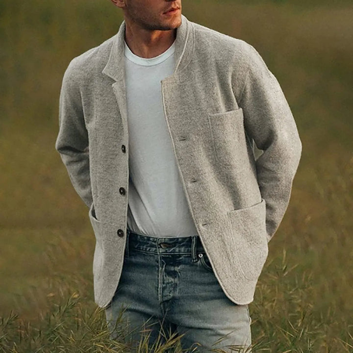 Levoire | Veste Avec Poches Pour Hommes Gris
