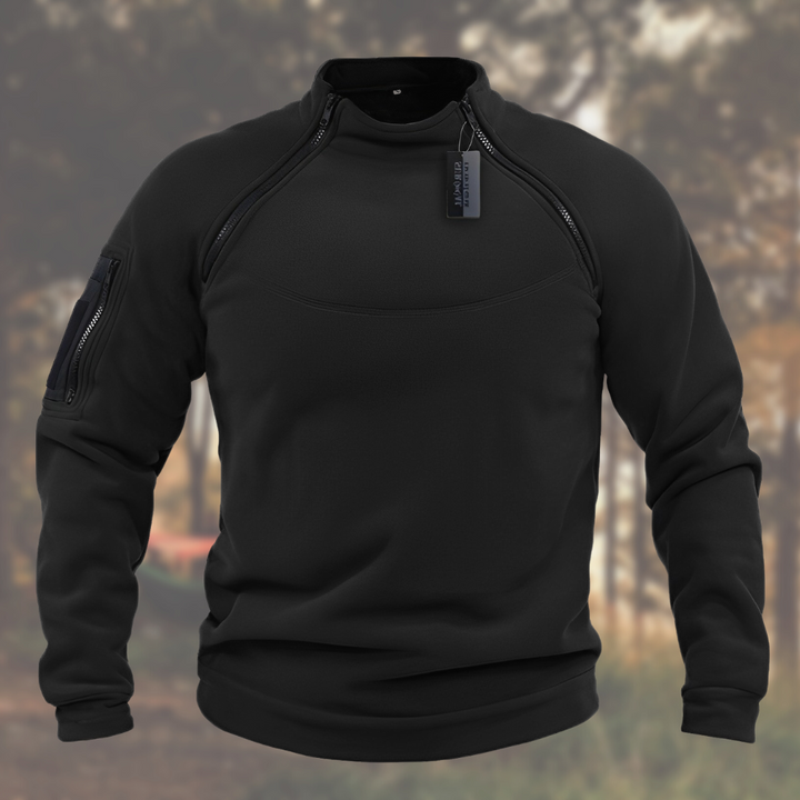 Levoire | Pull En Polaire Pour Hommes Noir