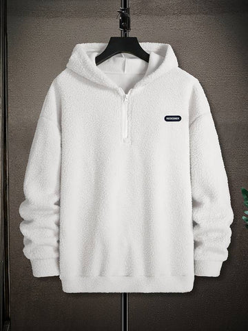 Levoire | Sweat À Capuche En Polaire À Demi-Zip À Manches Longues