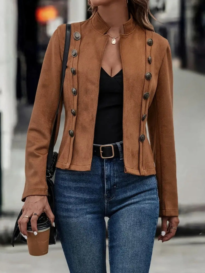 Levoire | Manteau D'Hiver D'Un Magasin De Mode Et Élégant marron