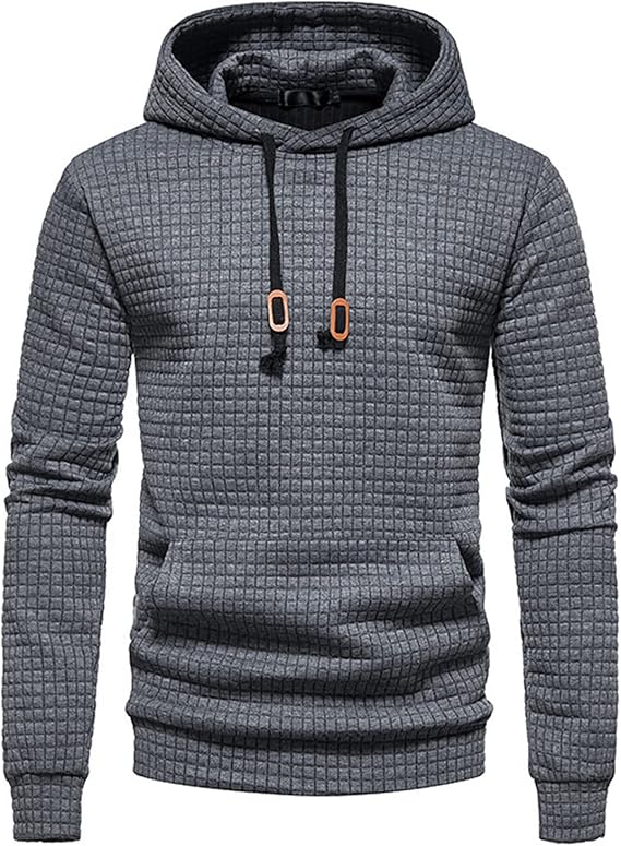 Levoire | Sweat À Capuche Confortable Au Style Décontracté Gris foncé