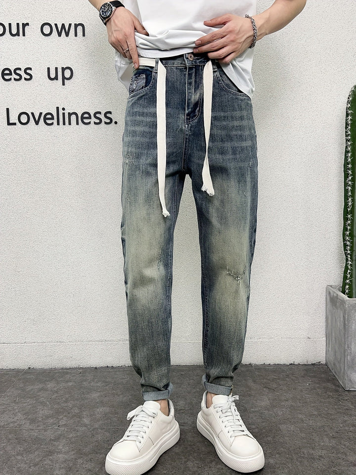 Levoire | Jeans À Coupes Étroites gris