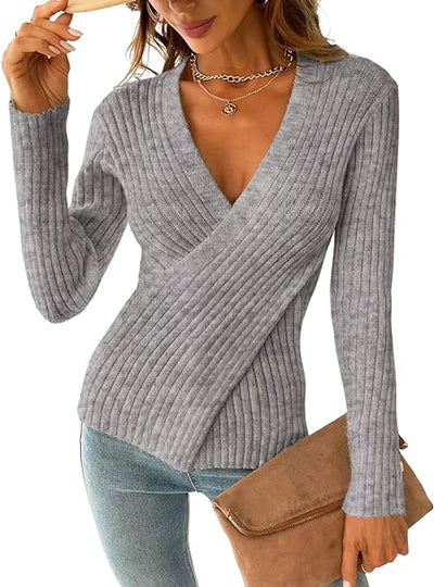 Levoire | Pull À Col Noué À Motifs En Laine À Manches Longues XL