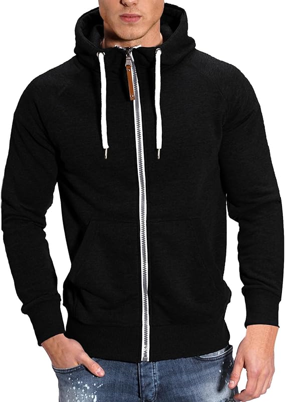 Levoire | Gilet à capuche pratique pour hommes Noir