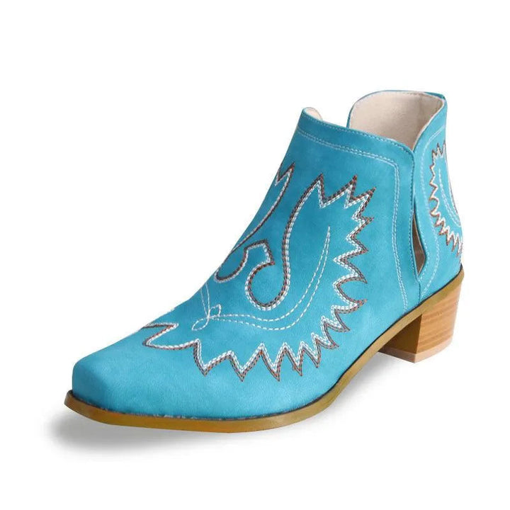 Levoire | Bottines pour femmes avec semelle ouverte Bleu ciel