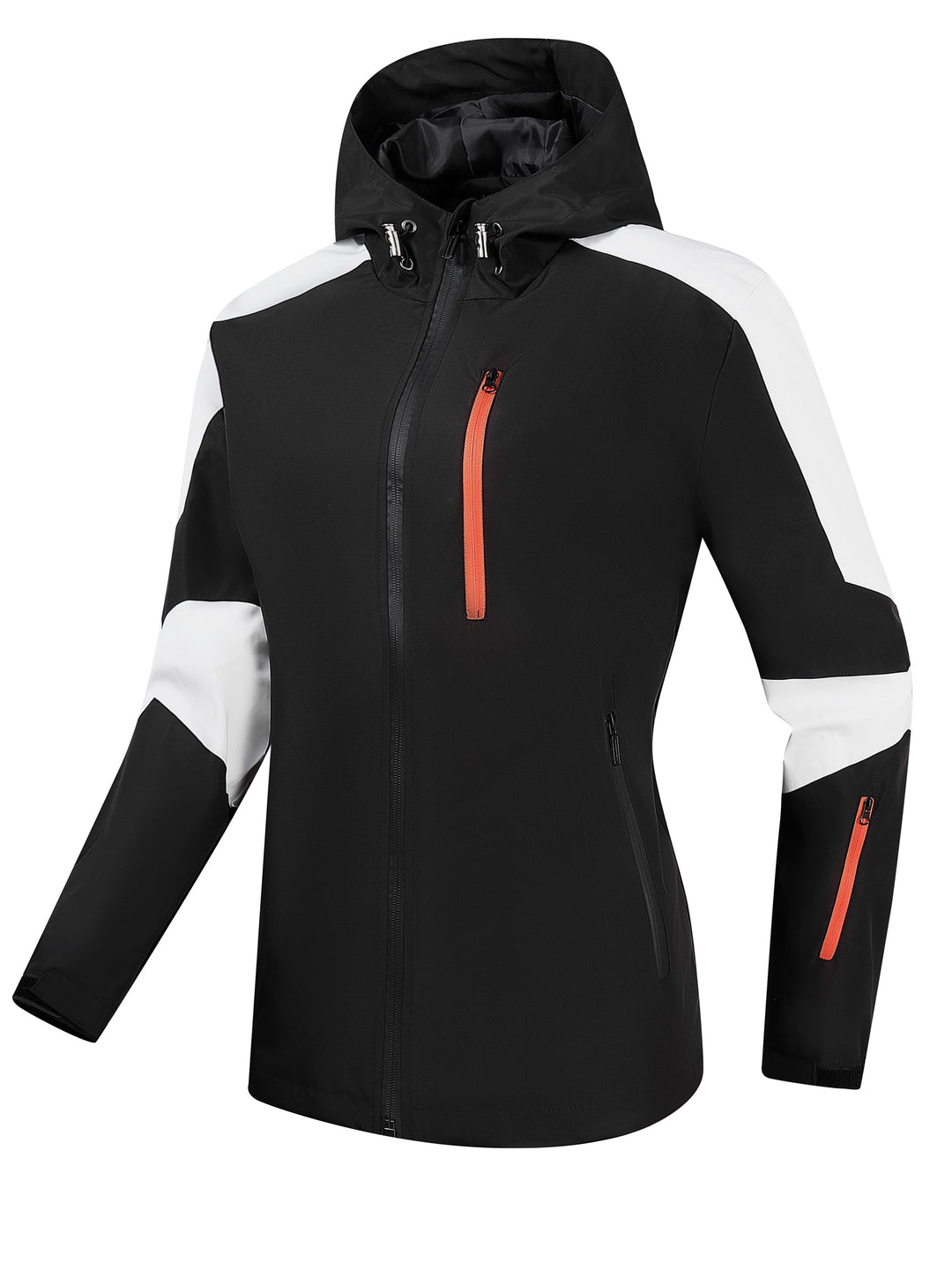 Levoire | Veste De Pluie Sportive Pour Femmes En Plus Grande Taille Noir