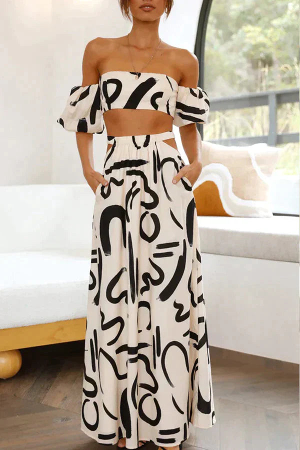 Levoire | Ensemble D'Été 2 Pièces Style Blanc