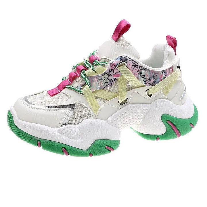 Levoire | Chaussures de Loisirs Respirantes de Femme Sportives Vert