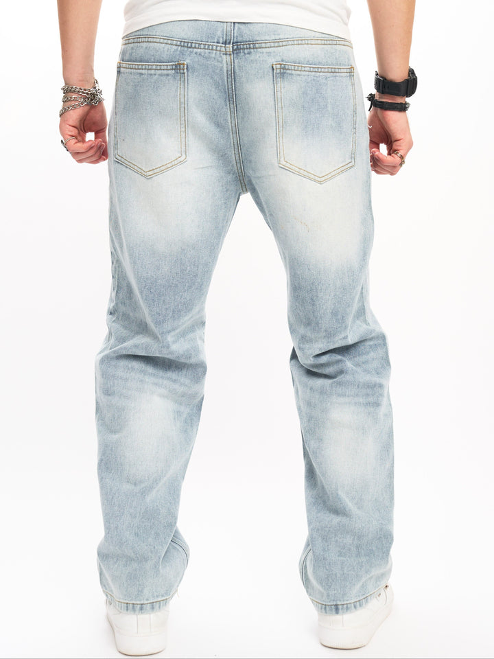 Levoire | Jeans Pour Hommes Confortables Avec Coupe Ample