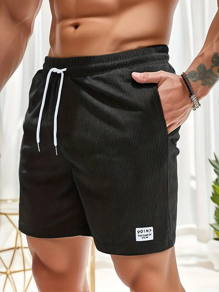Levoire | Shorts D'Été Tendance Pour Hommes Noir