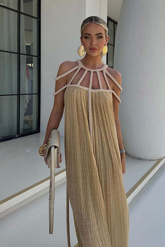 Levoire | Robe Longue En Tissu Fluide
