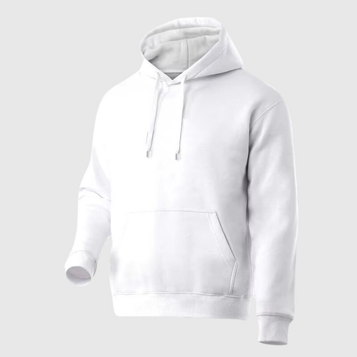 Levoire | Classique Hoodie Homme Blanc