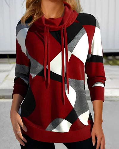 Levoire | Sweat Géométrique En Couleurs Contrastées