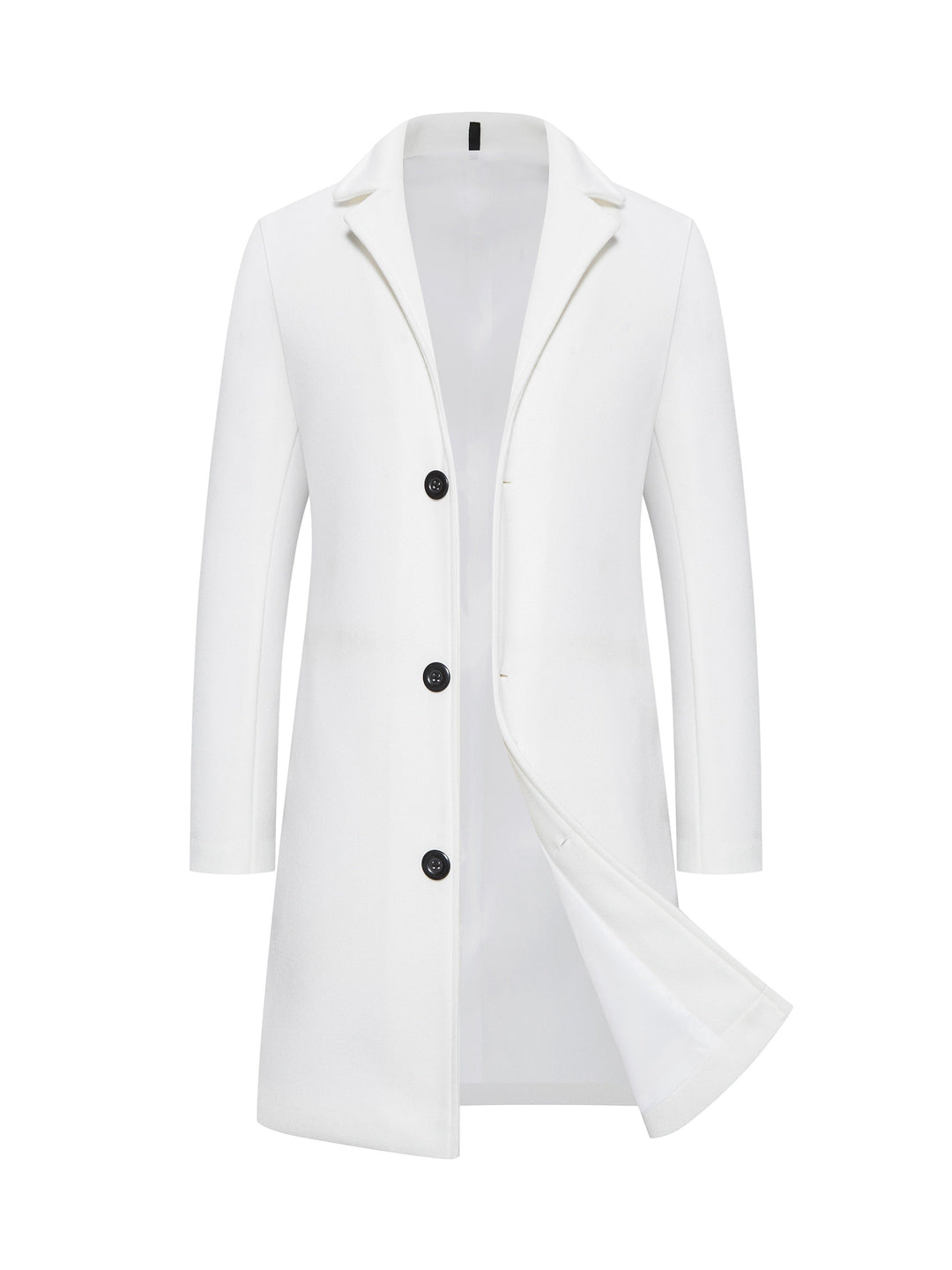 Levoire | Trench-Coat Mi-Homme À Poche Poitrine Unique