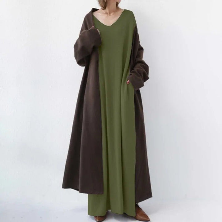Levoire | Robe longue à manches longues
