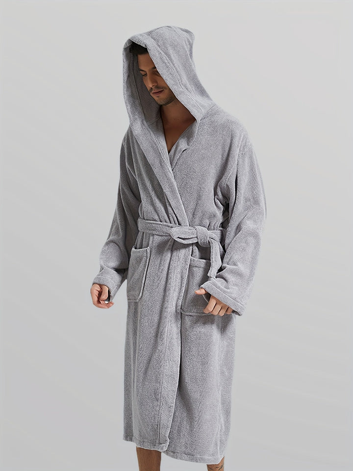 Levoire | Chaud Et Confortable Pyjama Et Robe De Chambre Pour Hommes Homme Gris