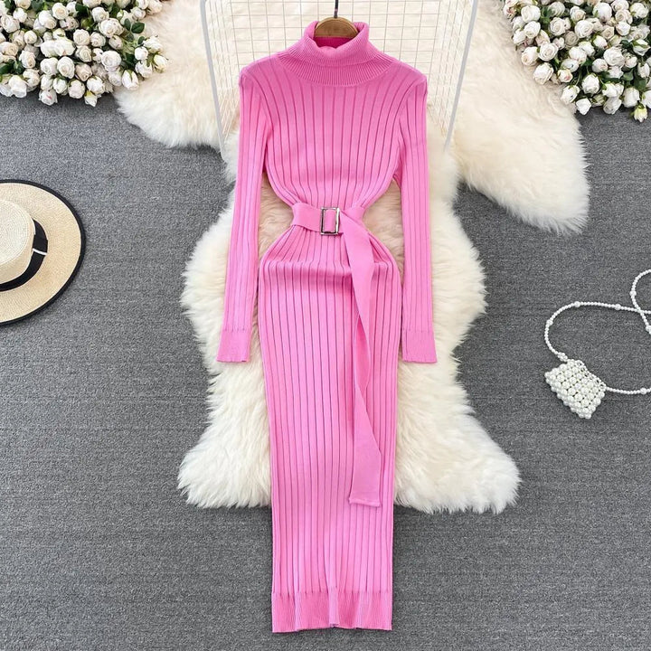 Levoire | Vêtement extensible en tissu tricoté avec enduit en huile Rosa Une taille