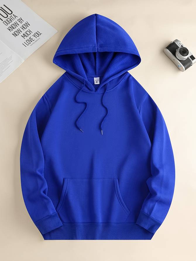Levoire | Sweat À Capuche Élégant Pour Hommes Design Confortable Et Moderne Bleu