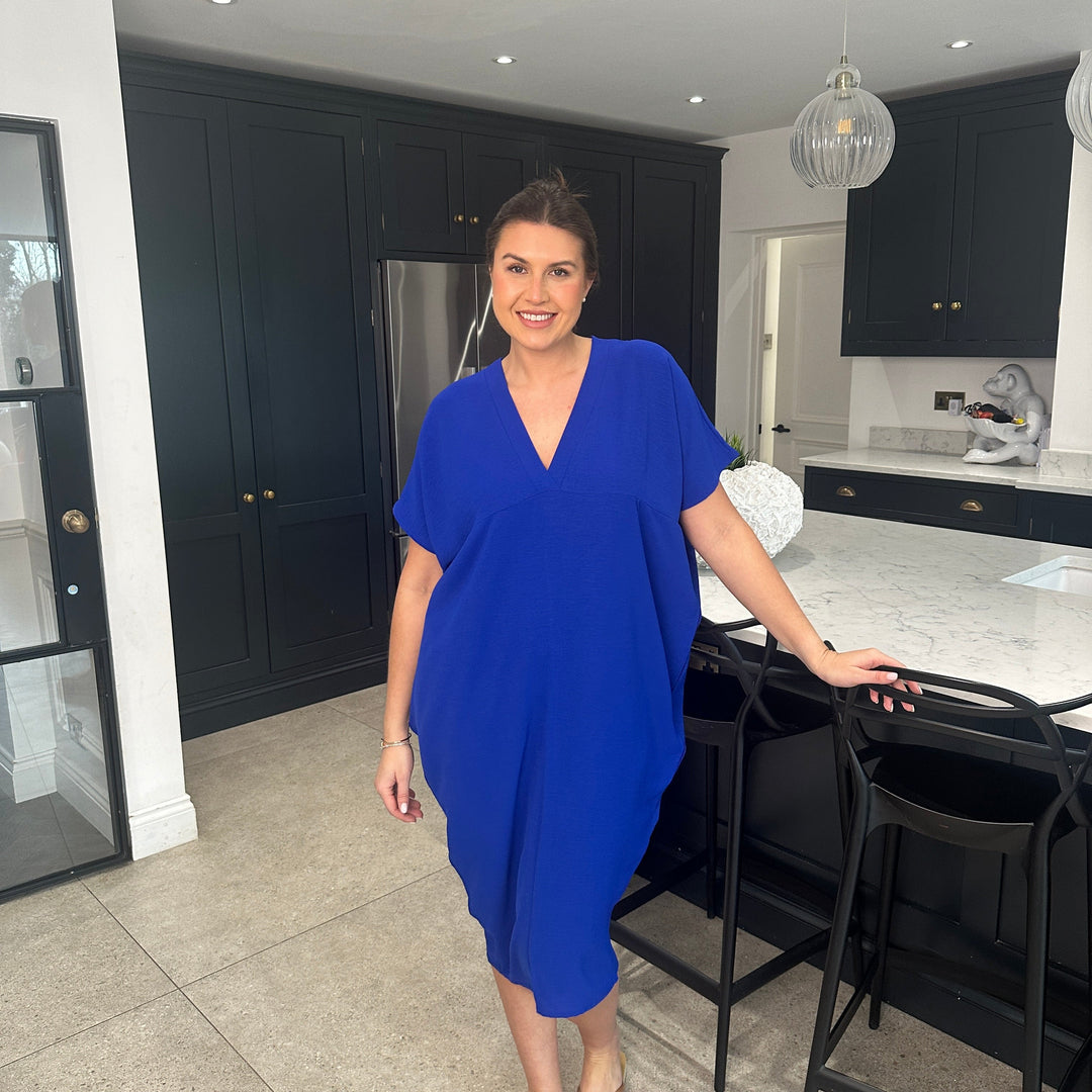 Levoire | Robe Midi Avec Décolleté En V